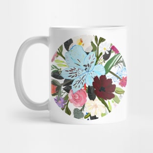 Floral Colorful Bouquet Pattern Mug